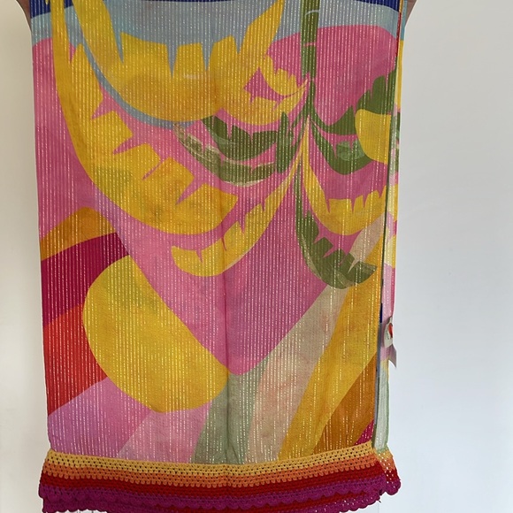 FARM RIO TROPICAL SUNSET SARONG NWOT - Picture 13 of 13
